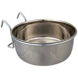 Trixie 5496 Edelstahlnapf mit Halter, 900 ml/ø 14 cm von Trixie