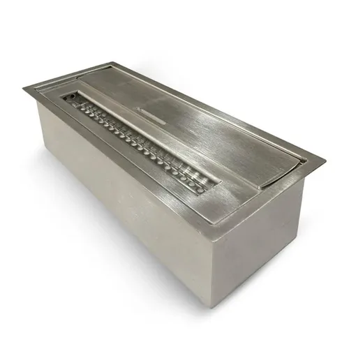 Bioethanol-Kaminbrenner für Innen & Außen, 1,5 l, Edelstahl