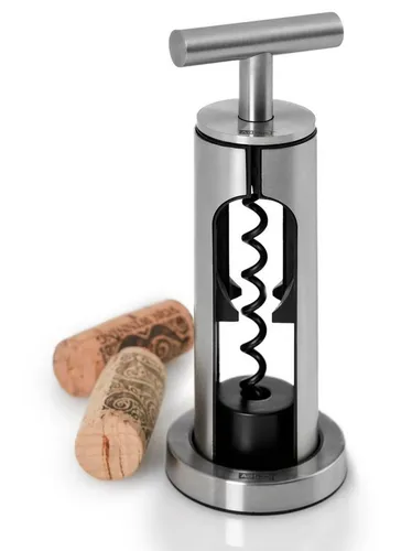 Champ Korkenzieher von Ad Hoc - Eleganter Glockenkorkenzieher aus Edelstahl, inkl. Geschenkbox – das perfekte Weinzubehör für stilvolle Anlässe.