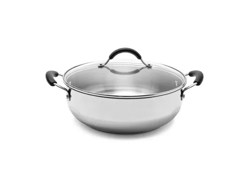 Coolinato Bratpfanne 28cm – antihaftbeschichtet für müheloses Kochen - Pfannen – 28 cm Durchmesser, spülmaschinenfest und hitzebeständig bis 250 °C für vielseitigen Einsatz in der Küche.