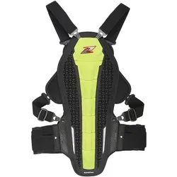 Zandona Hybrid Armor X8 Protektorenweste in Gelb, Größe XL für Männer - Hochwertige Protektorenweste mit EN 1621-2 Level 2 Rücken- und EN 1621-3 Level 2 Brustschutz. Ideal für Motorradfahrer, bietet Sicherheit und Komfort durch innovative Net3-Technologie.