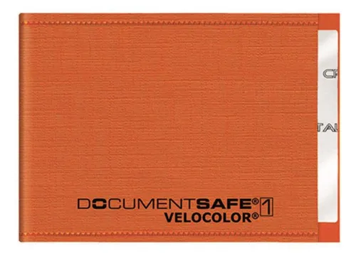 Veloflex Document Safe®1 VELOCOLOR®-Schutzhülle für 1 Karte orange