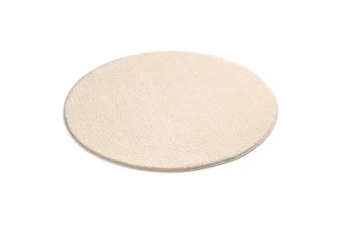 TaCa Home Hochflor Teppich rund, 19 mm, waschbar mit Anti-Rutsch - Flachgewebe-Teppiche, pflegeleichter und rutschfester Bodenteppich für jeden Raum, ideal für Haushalte mit Kindern oder Haustieren.