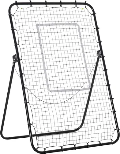 HOMCOM Rebounder Fußball Klappbares Fußballtor von HOMCOM