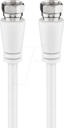 GOOBAY 66622 - Anschlusskabel, F, Klasse A, St., St., 2 m