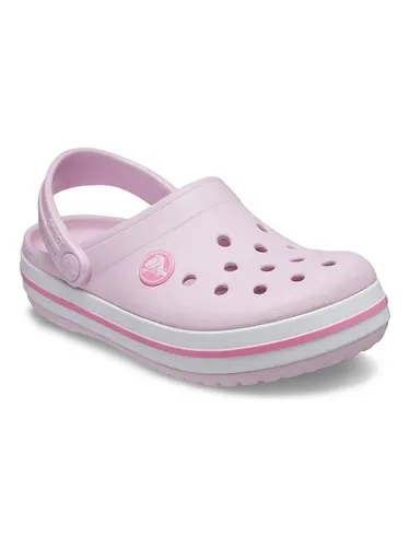 CROCS Kinder Clogs Crocband Clog K - Badeschuhe mit sportlichem Rennstreifen, aus leichtem Croslite Material für fantastischen Tragekomfort und Halt bei jedem Abenteuer.