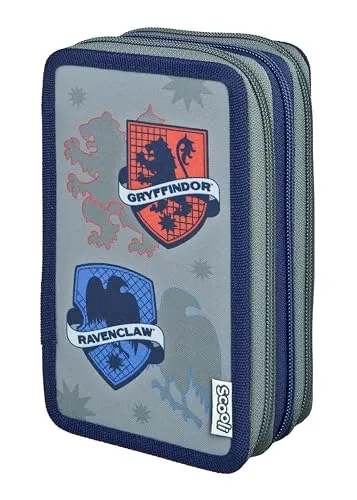Scooli Federmäppchen Tripledecker Harry Potter, befüllt von Scooli