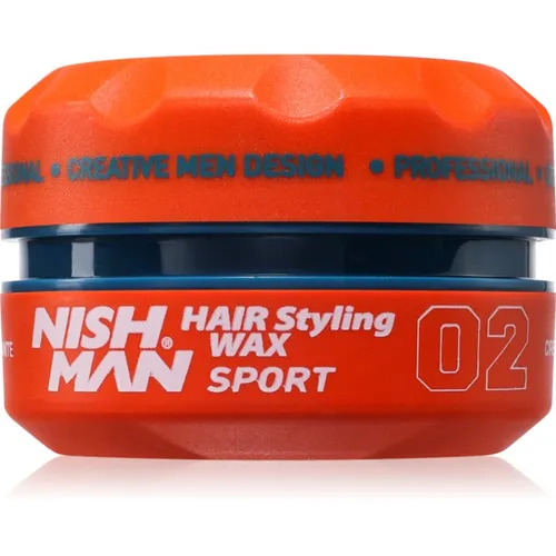 Nish Man Sport 02 Stylingwachs 150 ml in weiß von Nish Man