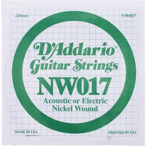 Daddario NW017 Single String