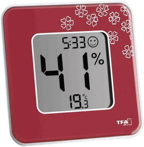TFA Dostmann Style Thermo-/Hygrometer Rot 30.5021.05 von TFA Dostmann