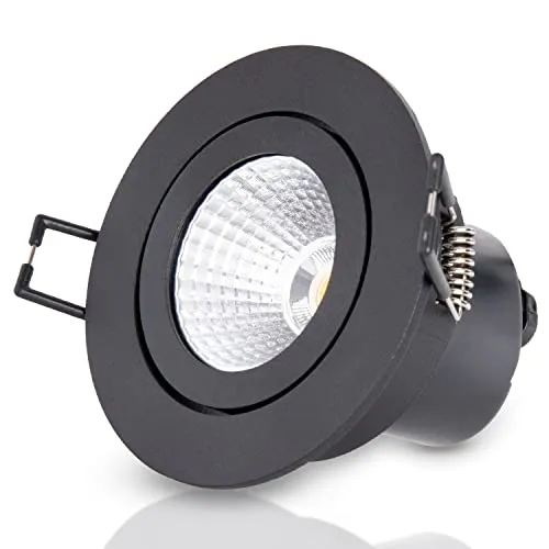 Paco Home Einbaustrahler GU10 in schwarz von Paco Home