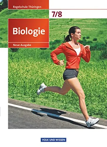 Biologie Schulbuch - Ausgabe Volk und Wissen für 7./8. Schuljahr - Biologie Schulbücher für Regelschulen Thüringen, bietet aktuelle Inhalte und fördert ein tiefes Verständnis der biologischen Zusammenhänge.
