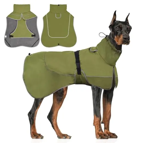 WUFANC Impermeable Abrigo Perro
