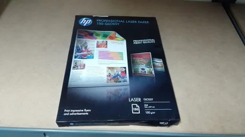HP Fotopapier CG965A DIN A4 glänzend 150 g/qm - Druckerpapiere für brillante Fotoausdrucke, beidseitig bedruckbar und ideal für Präsentationen mit hohem Farbanteil.