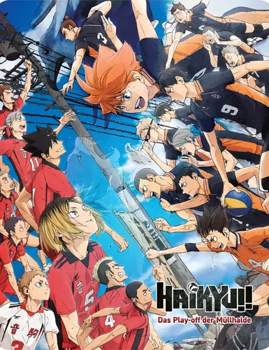 Haikyu!! - Das Play-Off der Müllhalde - Steelbook - DVD - Erlebe das aufregende Finale der Volleyball-Action im handlichen Steelbook-Design. Ideal für Fans und Sammler! Freigegeben ab 12 Jahren.