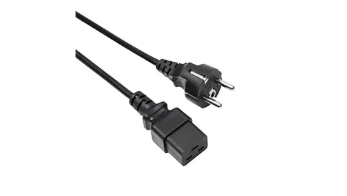 Kabel zasilający serwerowy Akyga AK-UP-01 CU CEE 7/7 / IEC C19 1.8 m