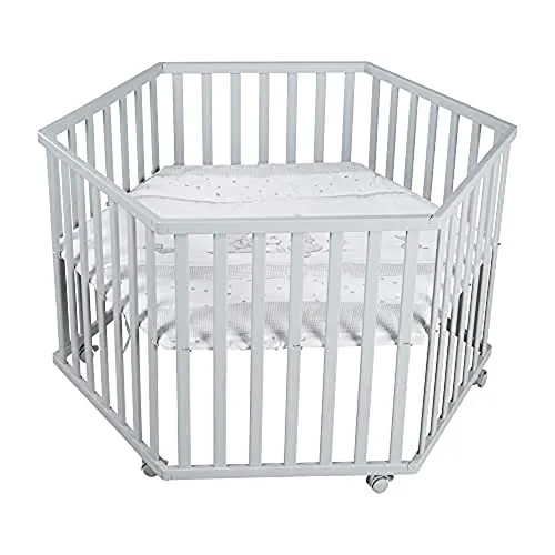 roba Laufgitter 6-eckig aus Holz von roba