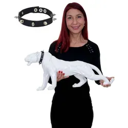 Deko Figur Leopard 59cm von Mendler