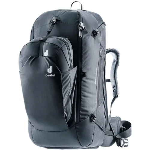 Deuter Access Pro 60 SL Black - Nachhaltiger Reiserucksack - Rucksäcke, aus 100 % recyceltem Material, ideal für Weltreisende mit hohem Tragekomfort und integriertem Daypack für zusätzlichen Stauraum.