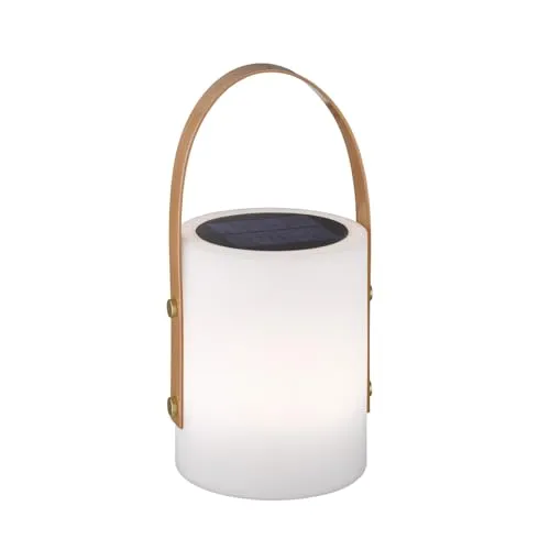 Tragbare Solar-Tischleuchte mit Fernbedienung - Lampen – Stylische und dimmbare Tischleuchte für den Außenbereich mit IP44 Schutz, USB-Aufladung und Farbwechsel für stimmungsvolle Abende.