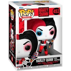 Harley Qinn with Weapons 453 Funko Pop! Vinyl Figur - Rot