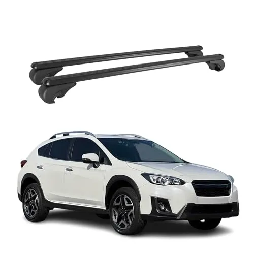 OMAC Dachträger für Subaru XV 2017-2025 - Dachgepäckträger aus hochwertigem, leichtem Aluminium, wasserbeständig und mit Diebstahlschutz. Ideal für Fahrräder, Skier und mehr - perfekt für jedes Abenteuer!
