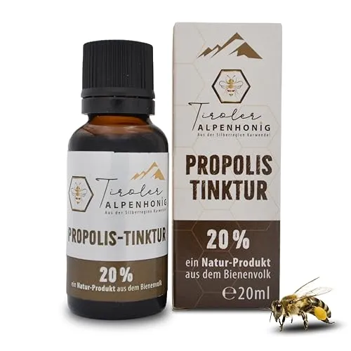 Tiroler Alpenhonig Propolis Tropfen 20ml von Tiroler Alpenhonig Aus der Silberregion Karwendel