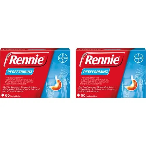 RENNIE Kautabletten Doppelpackung (2x 60St)