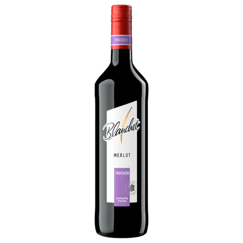 Blanchet Rotwein Merlot trocken 0,75l