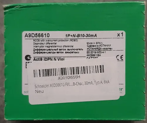 Schneider Electric A9D56610 FI/LS-SCHALTER IDPN N VIGI 10A