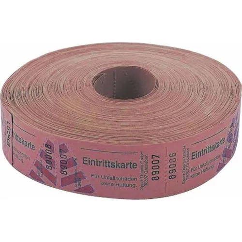 W&A Eintrittskarten Rolle (1000 Stück) (48909-RO)