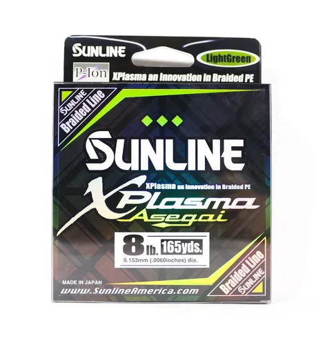 Produktbild Sunline P.E Linie Asegai Xplasma 165yds P.E 0.8 8lb Light Green (4991)