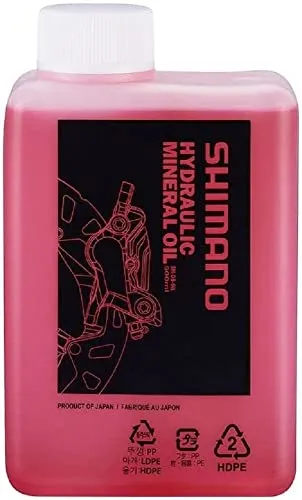 Shimano Mineralöl für Scheibenbremsen Bremsflüssigkeit 500 ml