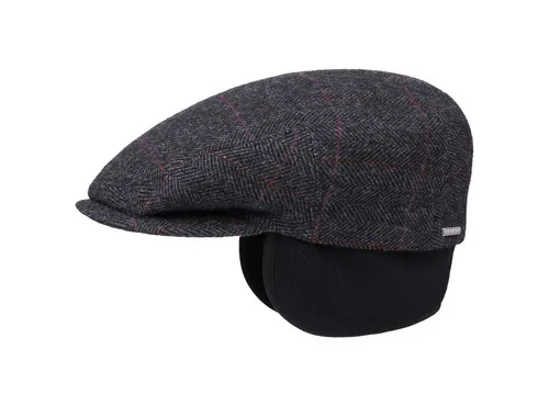 Stetson Flat Cap (1-St) Flatcap mit Schirm, Made in the EU