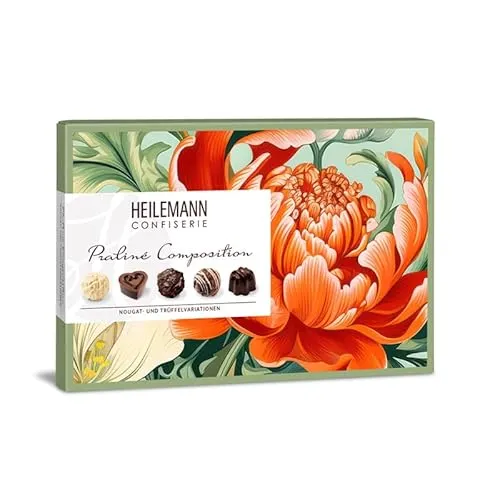 Heilemann Pralinés Deluxe – Nougat- und Trüffelvariationen, 147 g