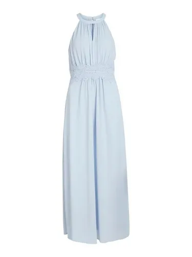 Vila VIMILINA Halterneck Maxi Dress - Elegantes Freizeitkleid für Damen - Freizeitkleid für Damen mit Spitzendetails, ideal für besondere Anlässe oder entspannte Tage im Freien.