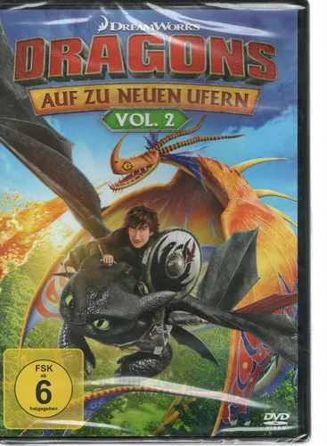 DVD - Dragons - Auf zu neuen Ufern - Vol. 2 - Neu + OVP