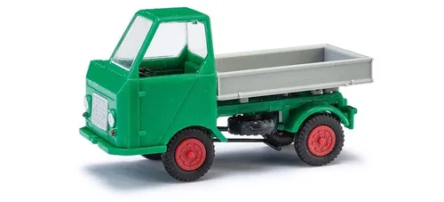 Busch 210003600 H0  Mehlhose Multicar M22 Dreiseitenkipper grün  NEUHEIT OVP !