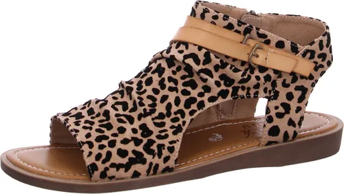 Blowfish 0125 Malibu Denver Sand/Leo - Vegane Sandalette - Wanderschuhe mit flexibler Laufsohle und rutschhemmendem Design, ideal für komfortable und stilvolle Auftritte bei jedem Anlass.