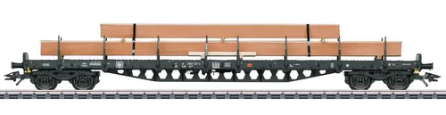Märklin H0 47153-02 Rungenwagen mit Holzbeladung Neu/OVP