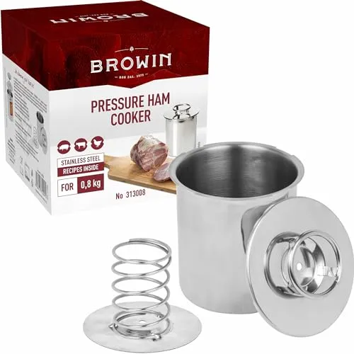 BROWIN Schinkenkocher Edelstahl 0,8Kg von Browin