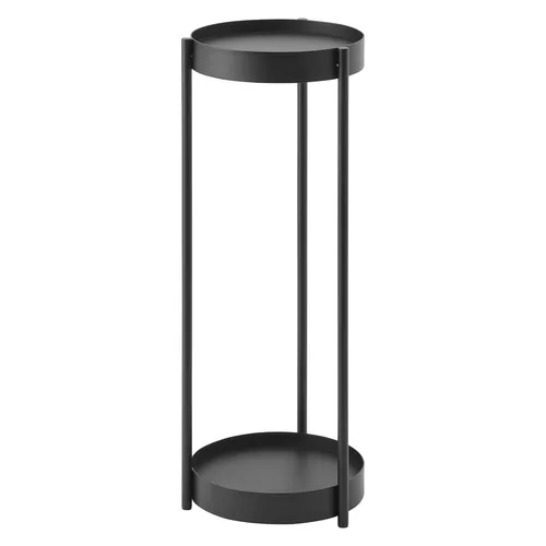 Yamazaki 2-stöckiger Pflanzenständer mit Rollen TOWER (4367) - Blumentreppe mit praktischem Rollen-Design, ideal für flexible Raumgestaltung und einfache Pflanzenpflege.