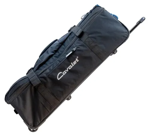 Reisetasche Trolley Rollentasche XXL 90 cm Groß 110 Li Schwarz Cavalet Bowatex