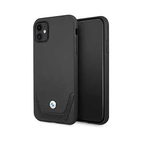 BMW BMHCN61RSWPK iPhone 11 Hülle schwarz - Standard Handyhüllen mit elegantem BMW Design, bietet ultimativen Schutz und eine einfache Snap-On-Funktion für Ihr iPhone 11.