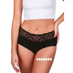Taynie Periodenunterwäsche - Deluxe ultra - Periodenslip - Hochwertige Taynie Deluxe ultra Periodenunterwäsche mit hoher Saugfähigkeit, ideal für starke Tage. Der bequeme Slip bietet zuverlässigen Schutz und ersetzt Tampons und Binden für ein sicheres Gefühl.