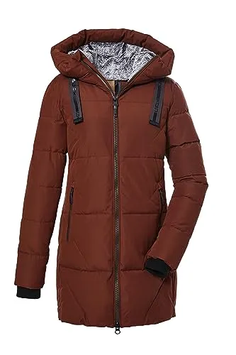 G.I.G.A. DX Damen Winterjacke: Trendiger Funktionsparka in Daunenoptik - Funktionsmäntel, wasserabweisend und atmungsaktiv mit großer Kapuze, ideal für kalte Tage. PFC-frei und umweltfreundlich.
