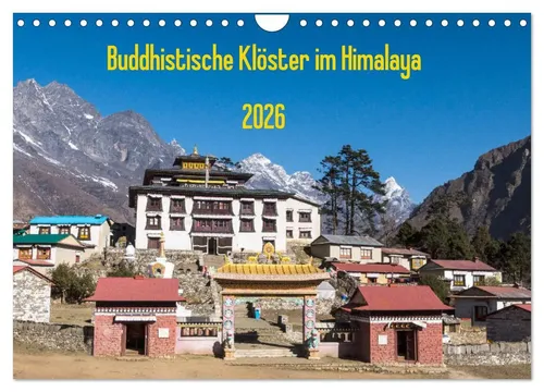 Jens König | Buddhistische Klöster im Himalaya (Wandkalender 2026 DIN A4...