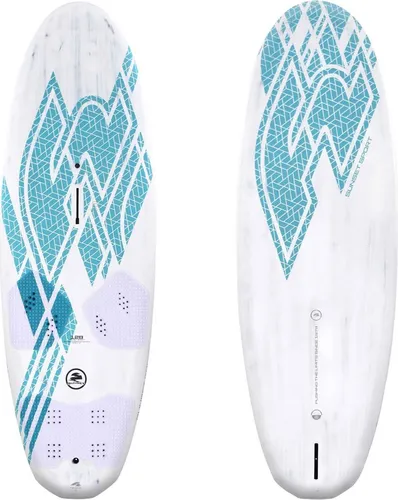 F2 Windsurfboard Sunset Sport 144 l Weiß/Blau 2024/25 von F2