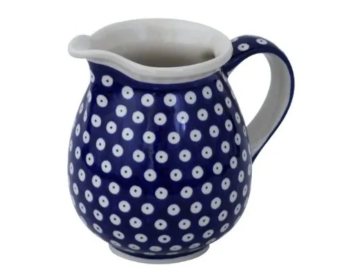 Bunzlauer Milchkanne/Saftkanne 0.85L Ø16,2cm, H=14,4cm im Dekor 42
