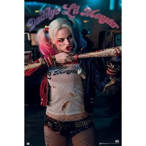 Poster SUICIDE SQUAD - Harley Quinn Baseball Bat - 61x91,5cm NEU 59853 ge